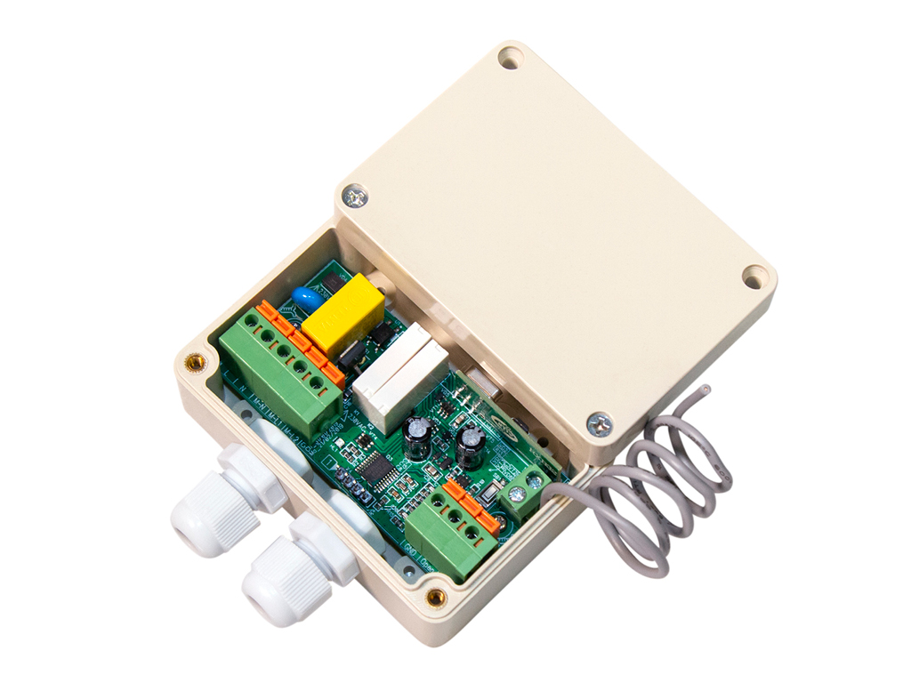 CV-mini rolikli panjurlar uchun masofadan boshqarish bloki